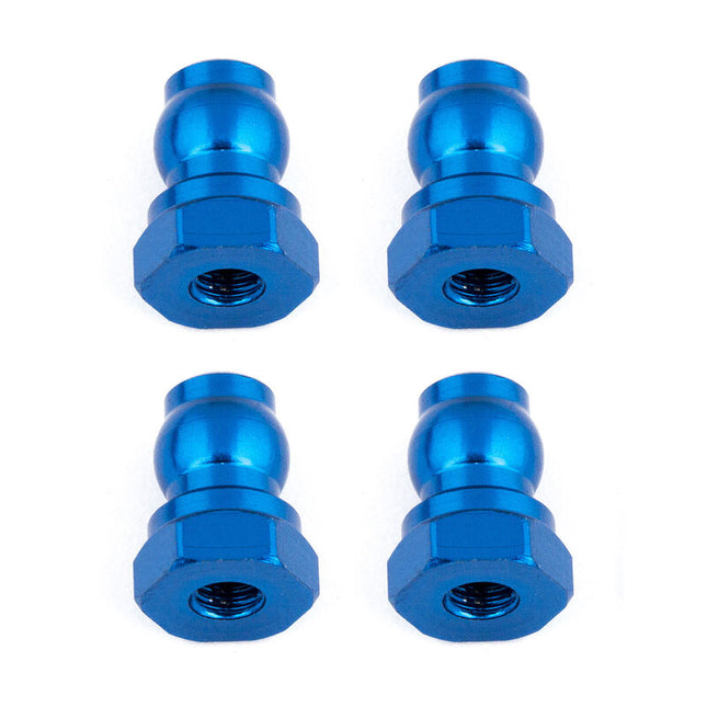Team Associated 10mm Blue Aluminum Shock Bushings (4) – Part 91815