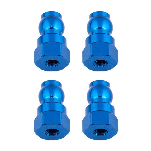 Team Associated 12mm Blue Aluminum Shock Bushings (4) – Part 91816