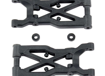 Team Associated Rear Suspension Arms, Hard: RC10B74
