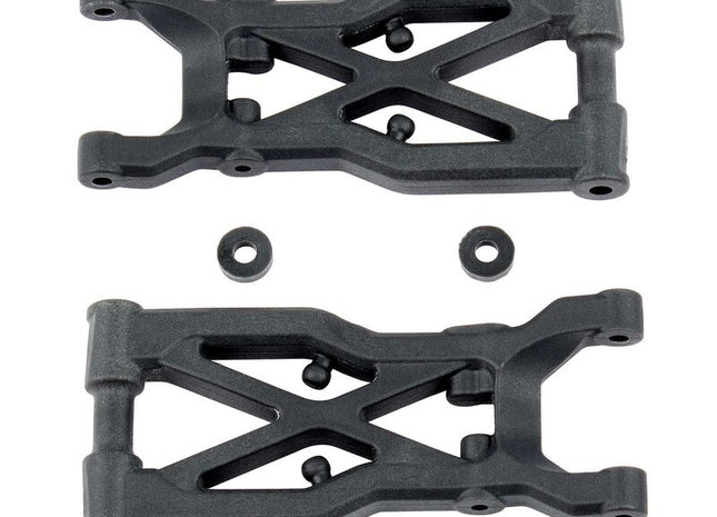 Team Associated Rear Suspension Arms, Hard: RC10B74