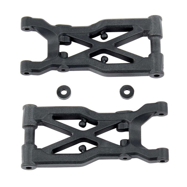 Team Associated Rear Suspension Arms, Hard: RC10B74