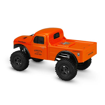 JConcepts Axial SCX24 Power Master Mini Crawler Body (Clear) 0472