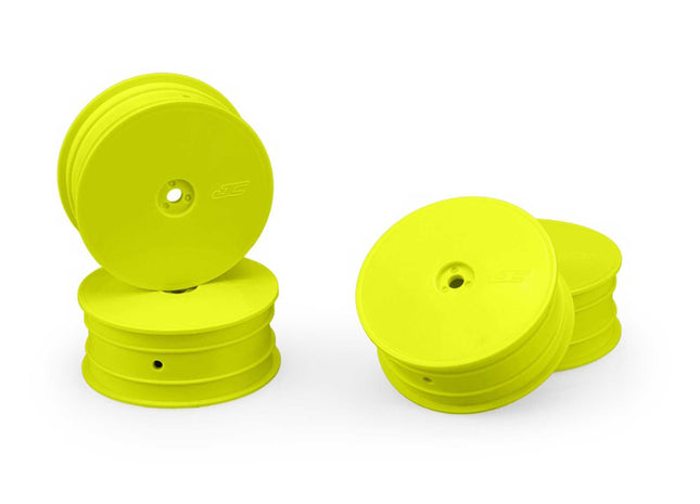 JConcepts Mono 2.2" 4WD Front Buggy Wheels (4) – 12mm Hex – White or Yellow