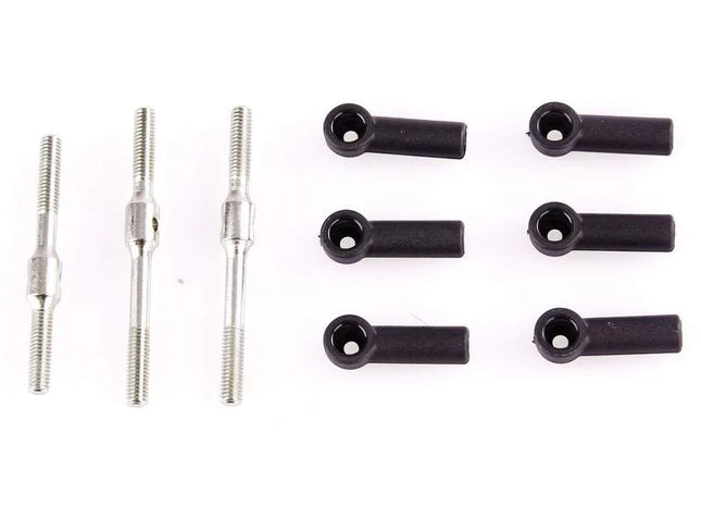 LC Racing L6019 Turnbuckle, Ball Caps Set