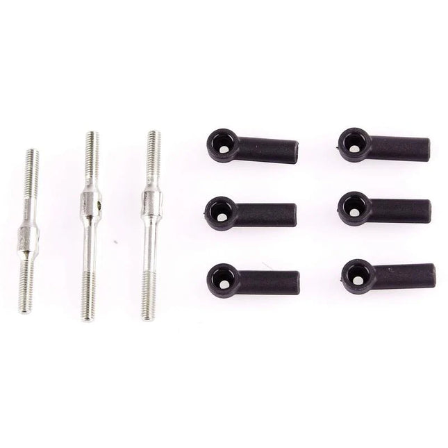 LC Racing L6019 Turnbuckle, Ball Caps Set