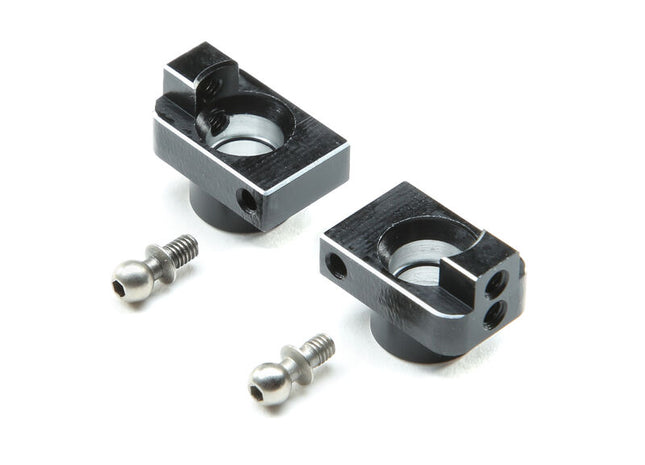 Losi Mini-T 2.0 Aluminum Rear Hub Set (Black) – Part #: LOS311005