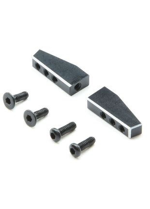 Losi Mini-T 2.0 Aluminum Servo Mount Set (Black)