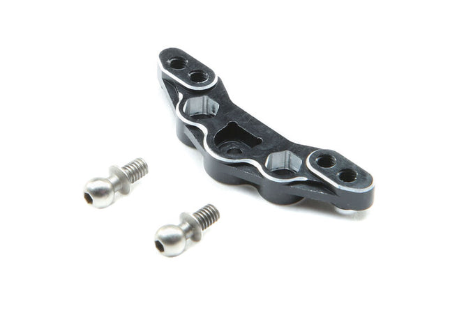 Losi Mini-T 2.0 Aluminum Front Camber Block (Black) – Part #: LOS311009