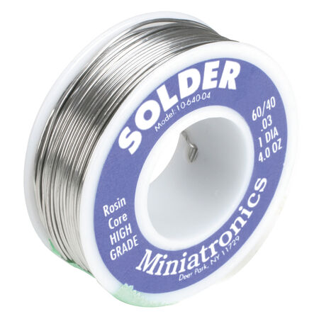 Miniatronics Rosin Core Solder 60/40 (4oz) MNT1064004