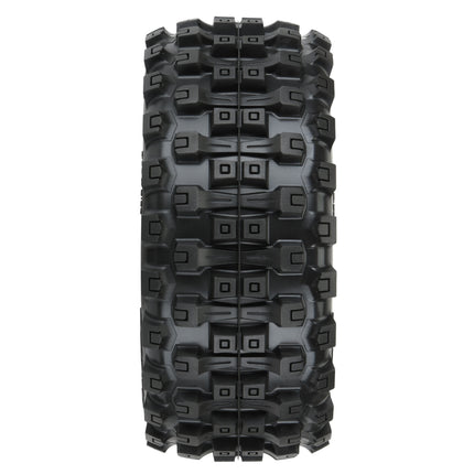 Pro-Line Badlands MX28 Belted 2.8" Pre-Mounted Truck Tires (2) – M2 Compound w/ Raid 6x30 Wheels Part #: PRO1017410