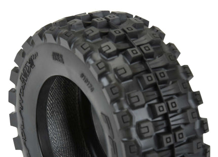 Pro-Line Badlands MX28 Belted 2.8" Pre-Mounted Truck Tires (2) – M2 Compound w/ Raid 6x30 Wheels Part #: PRO1017410