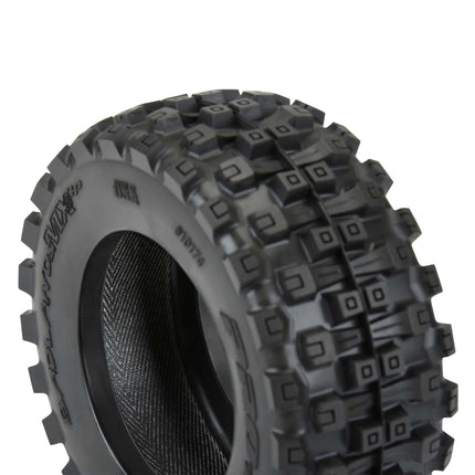 Pro-Line Badlands MX28 Belted 2.8" Pre-Mounted Truck Tires (2) – M2 Compound w/ Raid 6x30 Wheels Part #: PRO1017410