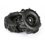 PRO-LINE 1/7 Dumont Paddle F/R Pre-Mounted Mojave 17mm (2) Black
