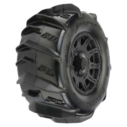 Pro-Line Dumont 3.8" Pre-Mounted Paddle Tires (Z3) – 2-Pack