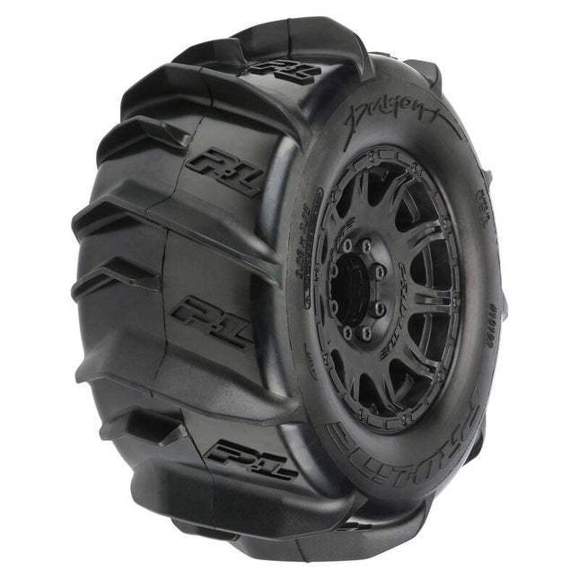 Pro-Line Dumont 3.8" Pre-Mounted Paddle Tires (Z3) – 2-Pack
