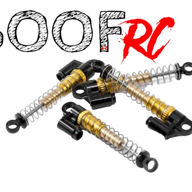 BOOF RC Aluminum Long Shocks 45mm for SCX24 – 4pcs Part #: BFSCX24043