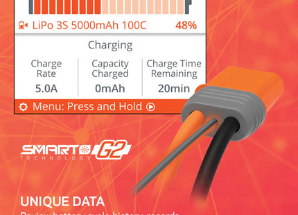 Spektrum S155 G2 1x55W AC Smart Charger PART: SPMXC2050
