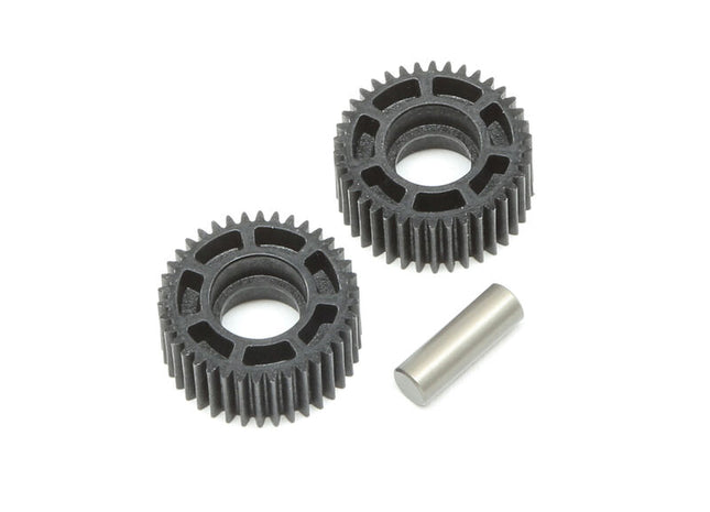 Team Losi Racing 22 4.0 Laydown Idler Gear & Shaft (2 Gears, 1 Shaft) – TLR232069