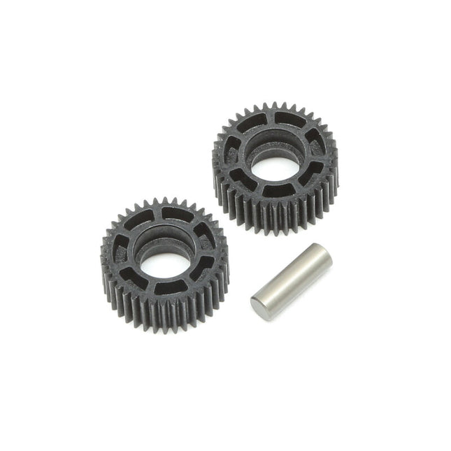 Team Losi Racing 22 4.0 Laydown Idler Gear & Shaft (2 Gears, 1 Shaft) – TLR232069