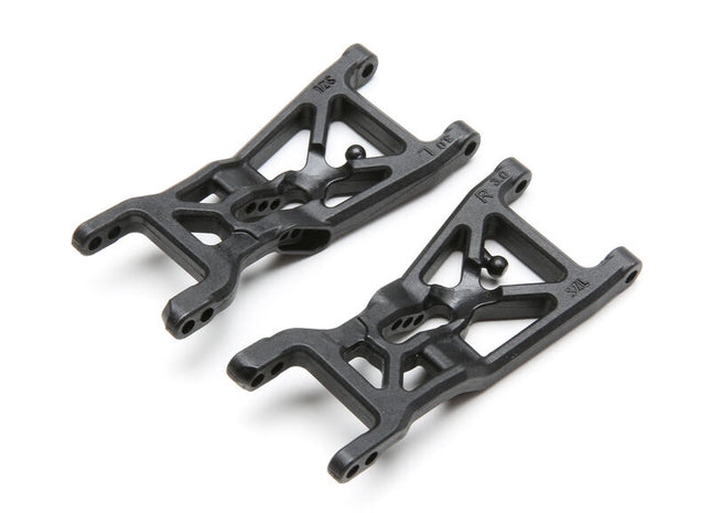 Team Losi Racing Front Arm Set, Stiffezel: 22 5.0 – TLR234095
