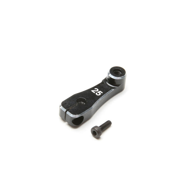 Team Losi Racing 22 5.0 Aluminum Clamping Servo Horn (Black) (25T) PART: TLR331033