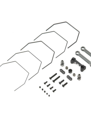 Team Losi Racing 22 4.0 Laydown Rear Sway Bar Set