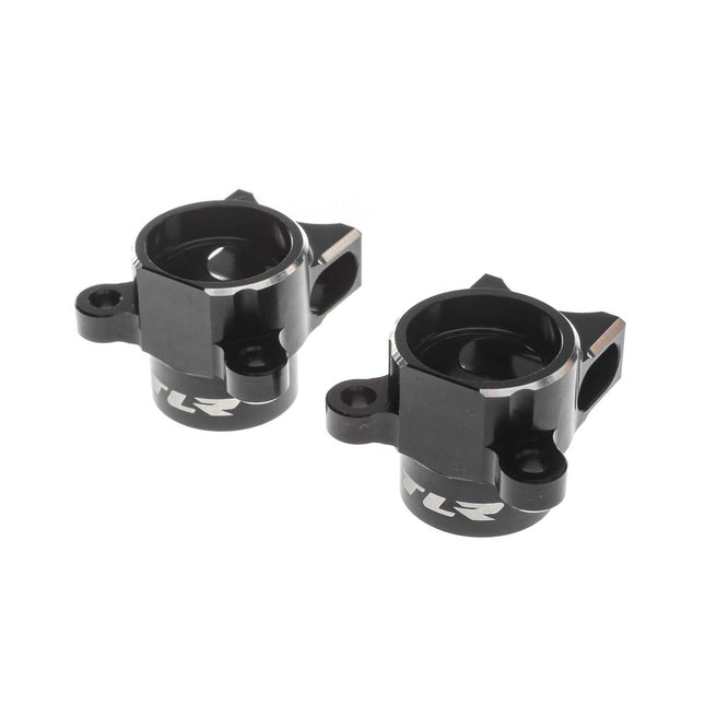 Team Losi Racing 22 5.0 Aluminum VHA Hub Body Set (Black) (2) TLR334071