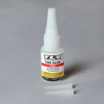 Team Losi Racing Thin Tire Glue (1oz)