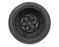 AKA Chain Link Wide SC Pre-Mounted Tires (SC5M) (2) (Black) (Super Soft) w/12mm Hex