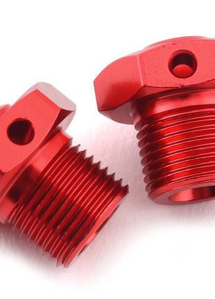 Arrma 17mm Aluminum Wheel Hex (Red) (2)