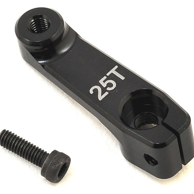 Team Associated 20mm Aluminum Clamping Servo Horn – 25T (Futaba/Savox/ProTek) – Part 1368