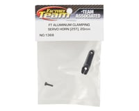 Team Associated 20mm Aluminum Clamping Servo Horn – 25T (Futaba/Savox/ProTek) – Part 1368