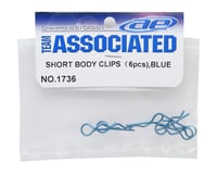 Team Associated Factory Team Body Clips (Blue)