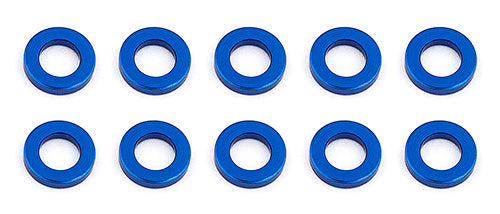 Team Associated 5.5x1.0mm Aluminum Ball Stud Washer (Blue) (10) 31382