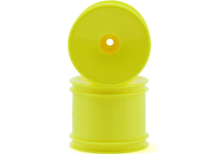 Team Associated 12mm Hex Stadium Truck Dish Wheel (2) (Yellow)