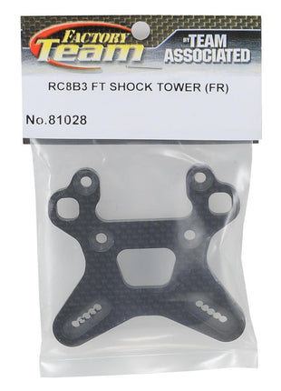 Team Associated RC8B3 Factory Team Front Carbon Fiber Shock Tower