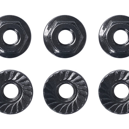 Team Associated M4 Low Profile Serrated Steel Wheel Nuts (10) – 91150