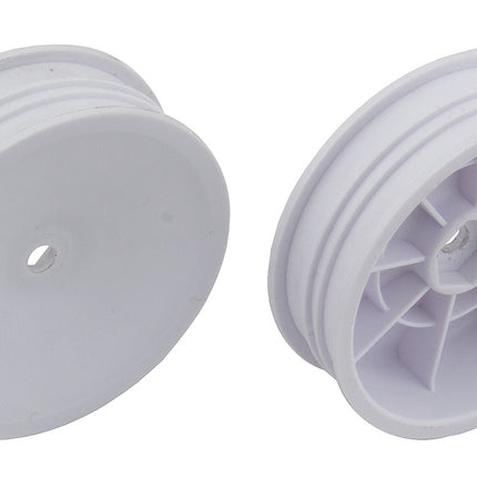 Team Associated 12mm Hex 2.2" "Slim" Front Buggy Wheels  (2) (B6) White or Yellow 91757/91758
