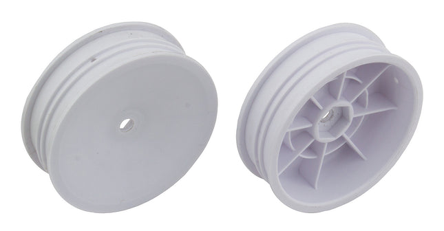 Team Associated 12mm Hex 2.2" "Slim" Front Buggy Wheels  (2) (B6) White or Yellow 91757/91758