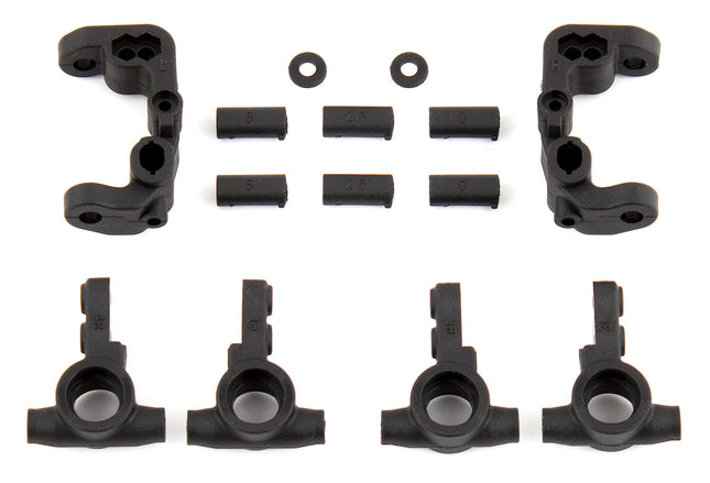 Team Associated B6.1/B6.1D Caster & Steering Block Set 91776