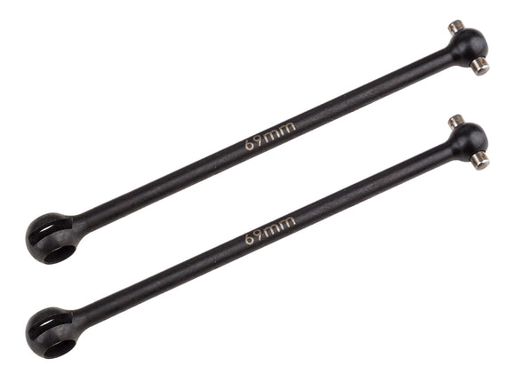 Team Associated RC10B6.2 69mm CVA Bone (2) (91860)