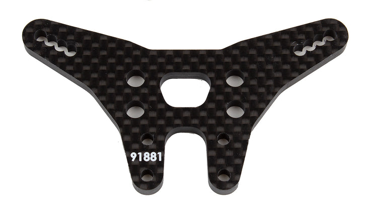 Team Associated RC10B6.3 Carbon Fiber "Wide Gull-Wing" Rear Shock Tower Part #: 91881