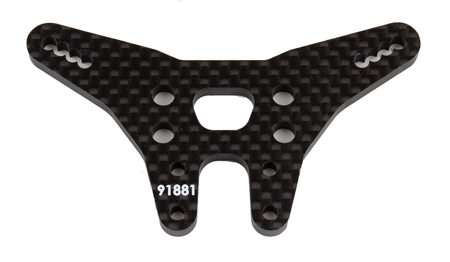 Team Associated RC10B6.3 Carbon Fiber "Wide Gull-Wing" Rear Shock Tower Part #: 91881