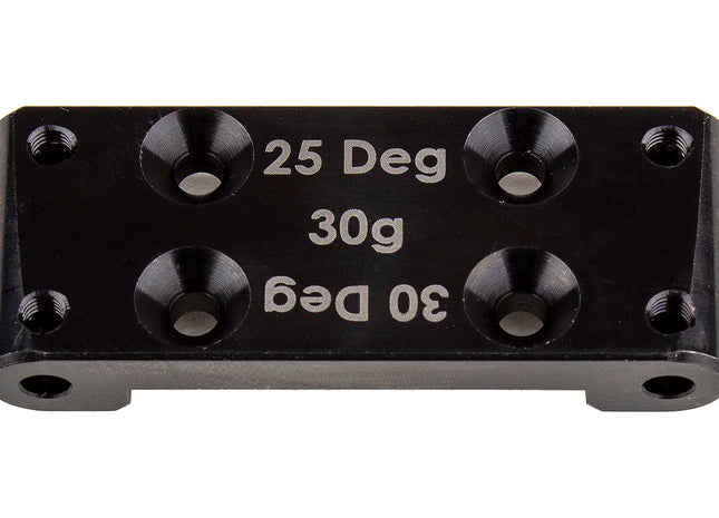 Team Associated RC10B6/RC10T6 Factory Team Steel Bulkhead (25°/30°) – 91898