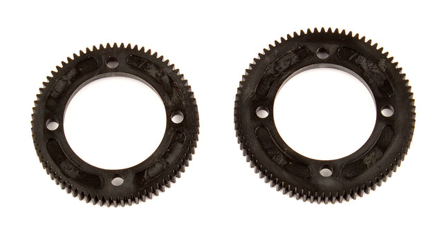 Team Associated RC10B74 Center Differential Spur Gear Set (72T & 78T) Part #: 92149