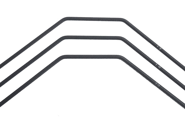 Team Associated RC10B74.1 Anti-Roll Bar Set (1.8–2.0mm) – 92291