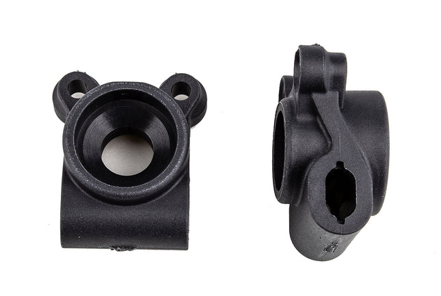 Team Associated RC10B74.1 Factory Team Rear Hubs (Carbon)