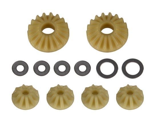 Team Associated RC10B74 Factory Team LTC Plastic Differential Rebuild Set 92307