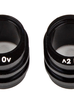 Team Associated RC10B74.2 FT Machined Rear Gearbox Pinion Height Inserts (2)