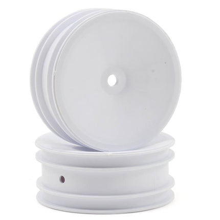 Team Associated 2.2" Front Buggy Wheels (2) (White) w/ 12mm Hex – 9690